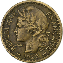 Camerun, Franc, 1925, Paris, Alluminio-bronzo, BB, Lecompte:7, KM:2