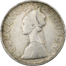 Italy, 500 Lire, 1958, Rome, Silver, EF(40-45), KM:98