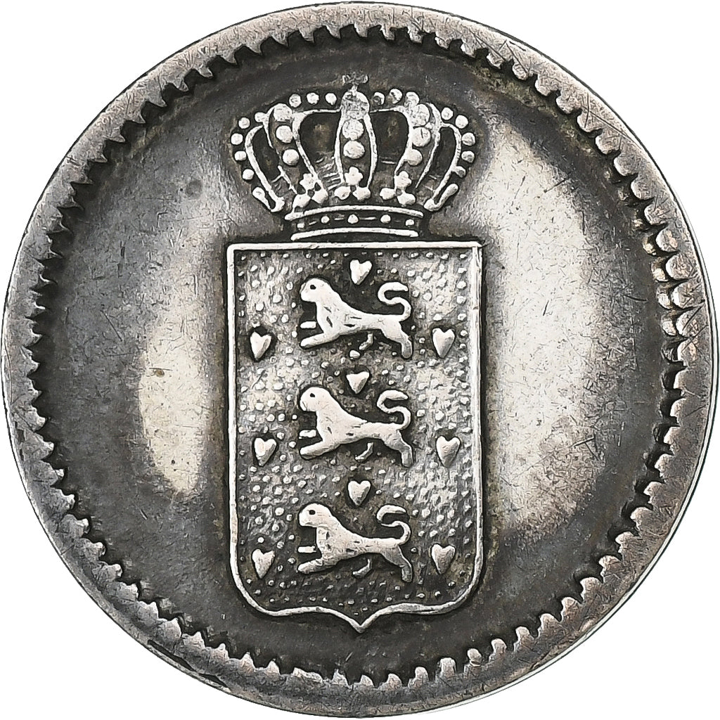 Danish West Indies, Christian VIII, 10 Skilling, 1845, Silver, EF(40-45), KM:16