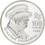 Frankrijk, 100 Francs, Winston Churchill, 1994, Paris, Zilver, FDC, KM:1037