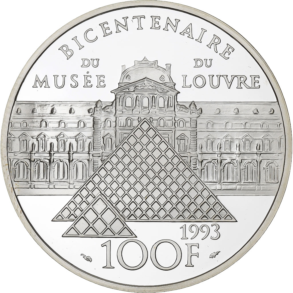 Francia, 100 Francs, Liberté guidant le peuple, Bicentenaire du Musée du