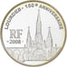 France, 1-1/2 Euro, Lourdes 150e Anniversaire, 2008, Paris, Argent, FDC, KM:1561