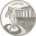 France, 1-1/2 Euro, Athlétisme, Lancer, 2003, Paris, Argent, FDC, KM:1843