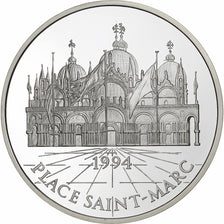 France, 100 Francs-15 Ecus, Place Saint-Marc, 1994, Paris, Silver, MS(65-70)