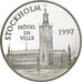 France, 100 Francs-15 Euro, Hôtel de Ville, Stockholm, 1997, Paris, Argent