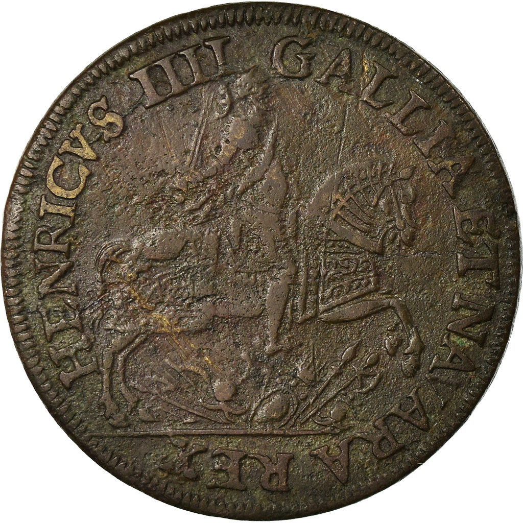 France, Token, Henri IV Le Grand, AU(50-53), Copper