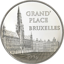 Frankreich, 100 Francs-15 Euro, Monnaie de Paris, Grand'Place de Bruxelles