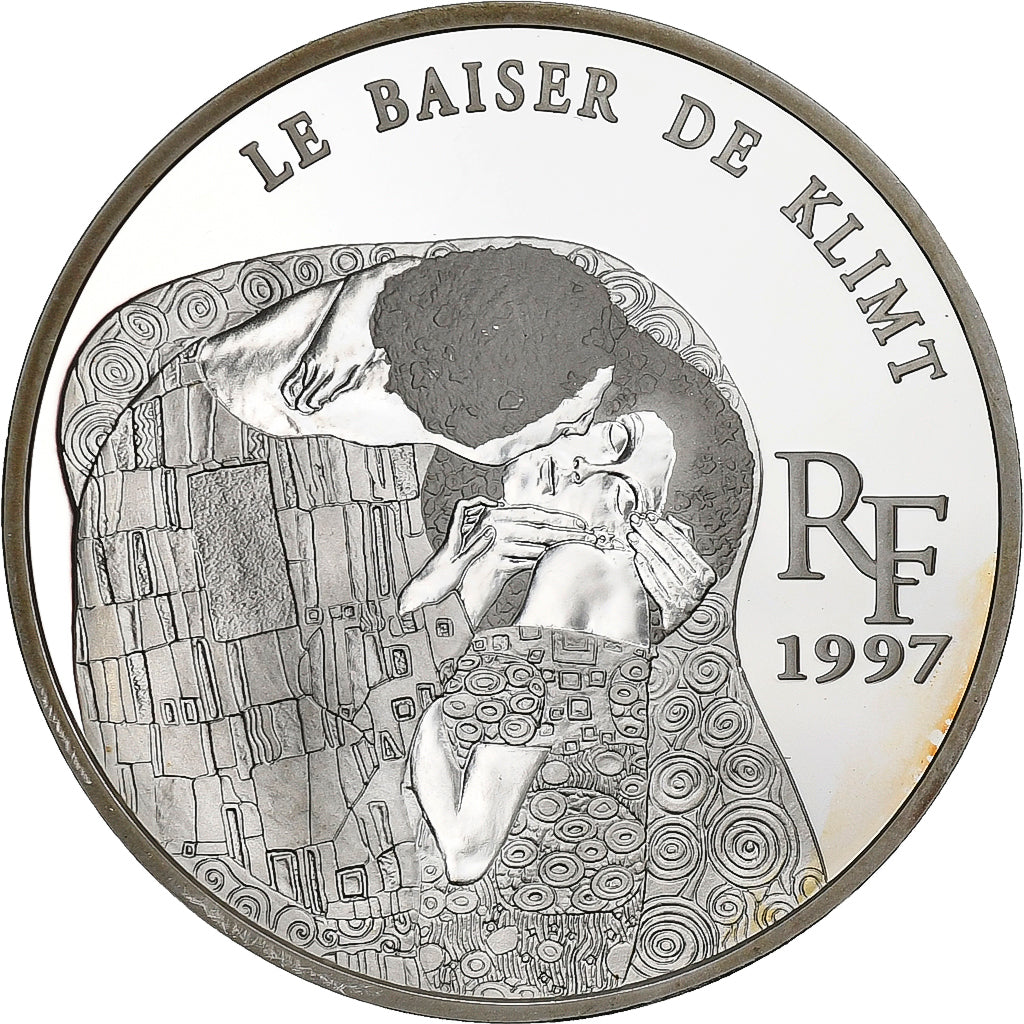 France, 10 Francs-1.5 Euro, Trésors des Musées d'Europe, 1997, Paris, Silver