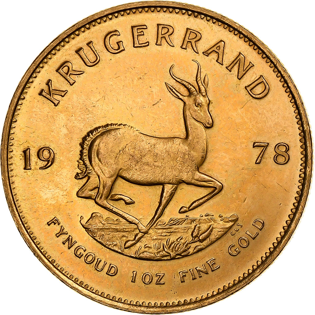 South Africa, Krugerrand, 1978, Pretoria, Gold, MS(60-62), KM:73
