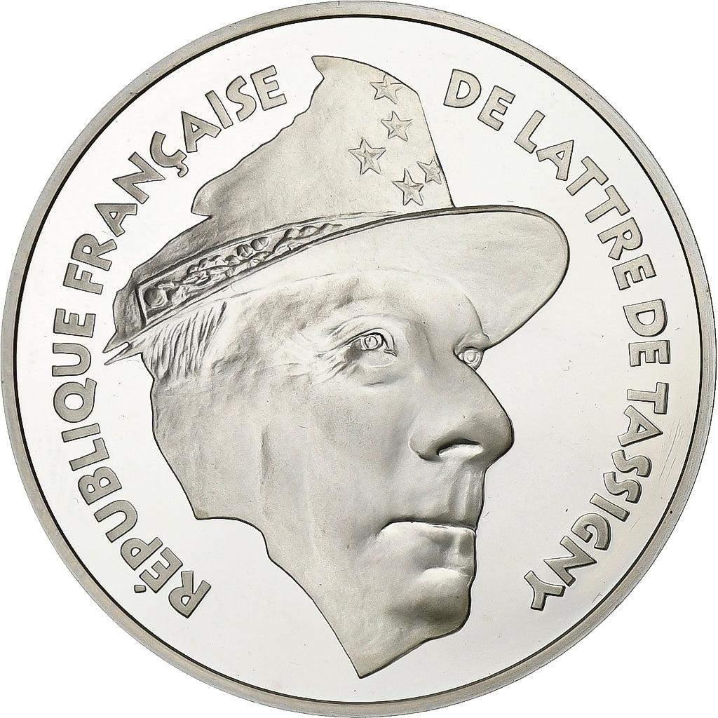 Francia, 100 Francs, De Lattre de Tassigny, 1994, Paris, Plata, FDC, KM:1044