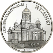 France, 100 Francs-15 Euro, Cathédrale Saint Nicolas HELSINKI, 1997, Paris