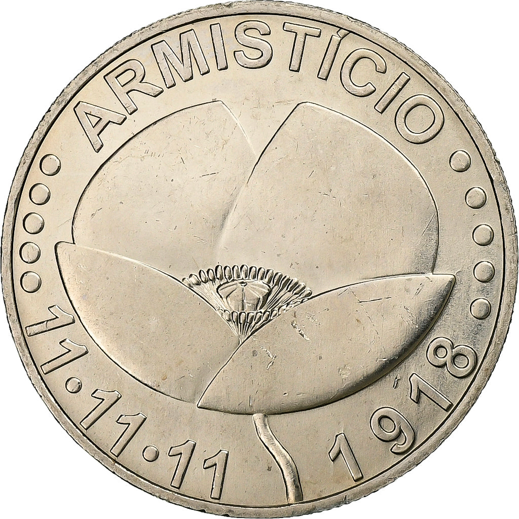 Portugal, 5 Euro, Armistice Centenary 1918-2018, 2018, Níquel, MS(60-62)
