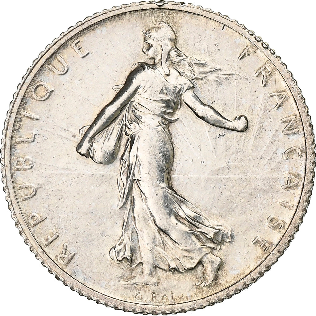 Francia, Franc, Semeuse, 1915, Paris, Argento, SPL-, Gadoury:467, KM:844.1