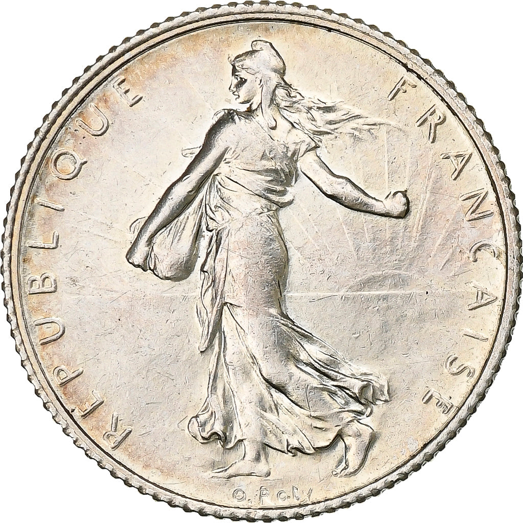 Frankreich, Franc, Semeuse, 1918, Paris, Silber, VZ, Gadoury:467, KM:844.1