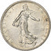 France, Franc, Semeuse, 1918, Paris, Silver, AU(55-58), Gadoury:467, KM:844.1