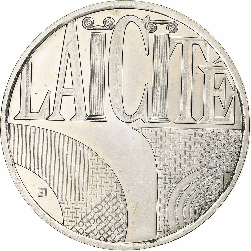 Francja, 25 Euro, Laïcité, 2013, Srebro, AU(55-58), Gadoury:EU 649.