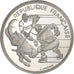 France, 100 Francs, 1992 Olympics, Albertville, Hockey, 1991, Paris, Silver