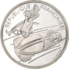 France, 100 Francs, 1992 Olympics, Albertville, Bobsledding, 1990, Paris