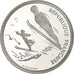France, 100 Francs, 1992 Olympics, Albertville, Ski Jumping, 1991, Paris