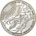 France, 10 Francs, XXth Centuy Space Travel, 2000, Paris, Silver, MS(63)