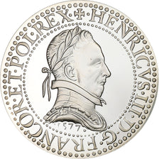 France, 10 Francs, Franc d'Henri III, 2000, Paris, Silver, MS(63), KM:1969