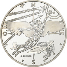 France, XXth Century-Flight, 10 Francs, 2000, Paris, Silver, VF(20-25), KM:1220