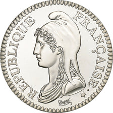 Frankrijk, 10 Francs, Marianne, Liberté, 2000, Paris, Zilver, UNC-, KM:1400