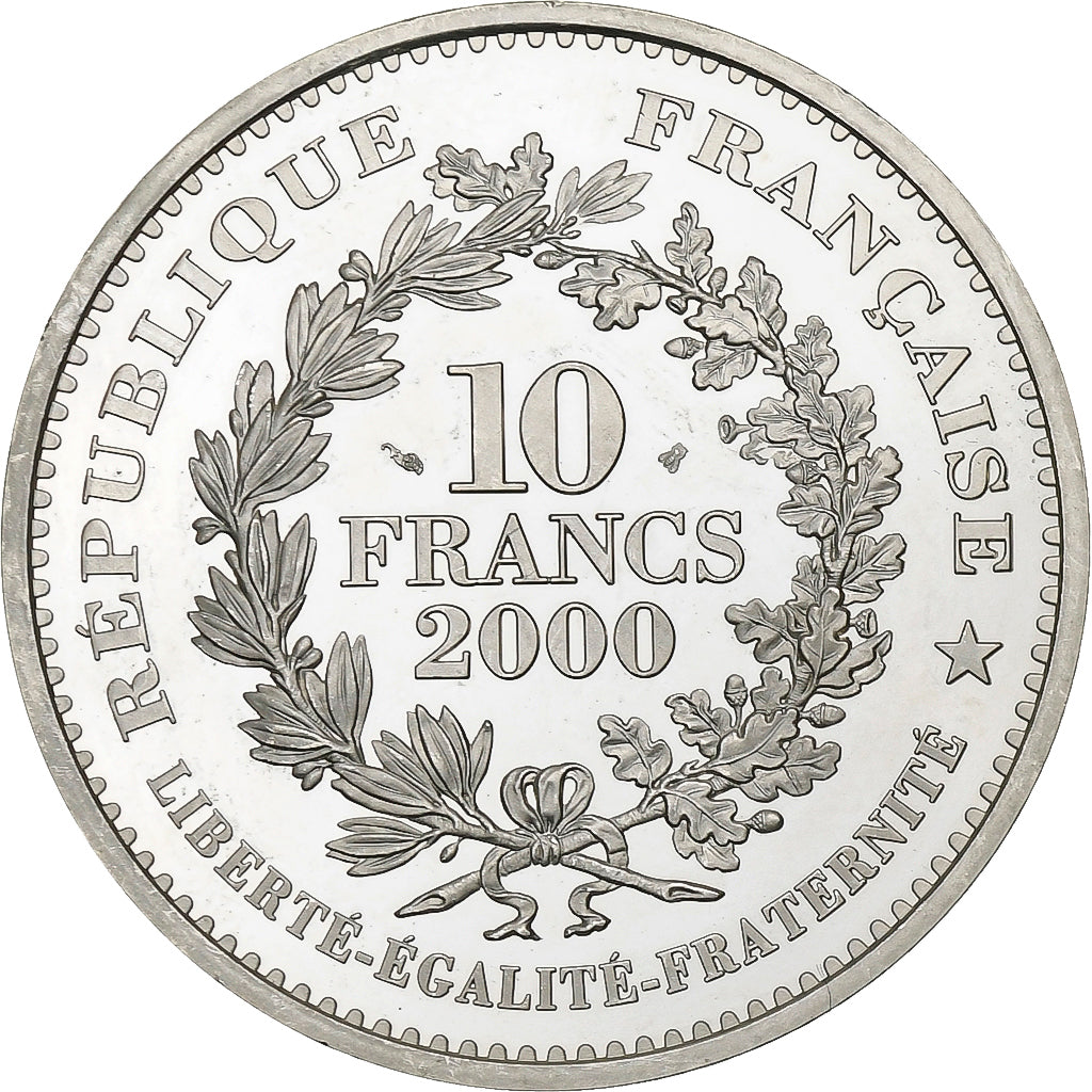 Francia, 10 Francs, Monnaie de Paris, Marianne de Lagriffoul, 2000, Paris