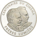 France, 100 Francs, Centenaire du Cinéma, 1995, Paris, Silver, MS(63), KM:1072