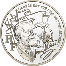 France, 100 Francs, Jean Jaurès, 1999, Paris, Argent, SPL, KM:1296