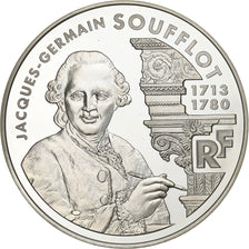 Francia, 100 Francs, Jacques - Germain Soufflot, 2000, Paris, Plata, SC, KM:1978