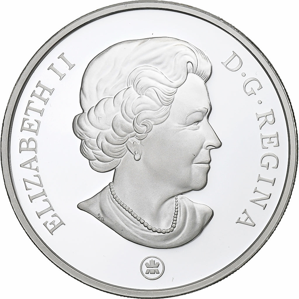 Canada, Elizabeth II, 20 Dollars, 2008, Ottawa, Silver, MS(63), KM:813