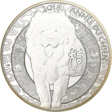 France, 10 Euro, Calendrier Chinois, Proof, 2018, Paris, Silver, MS(63)