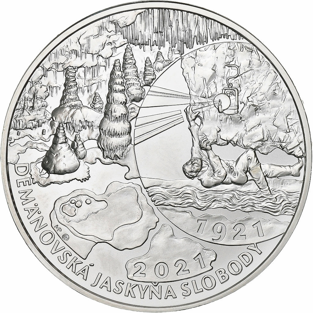Slowakije, 20 Euro, Proof, 2021, Zilver, UNC-