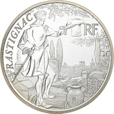 France, 10 Euro, Balzac, Proof, 2014, Paris, Silver, MS(63), KM:2186