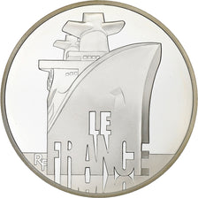 France, 20 Euro, Le France, 2012, Paris, Silver, MS(63), KM:2070
