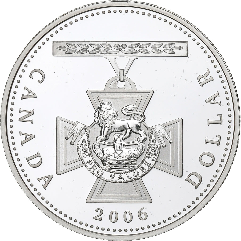 Canada, Elizabeth II, Dollar, 2006, Royal Canadian Mint, Silver, MS(63), KM:583a
