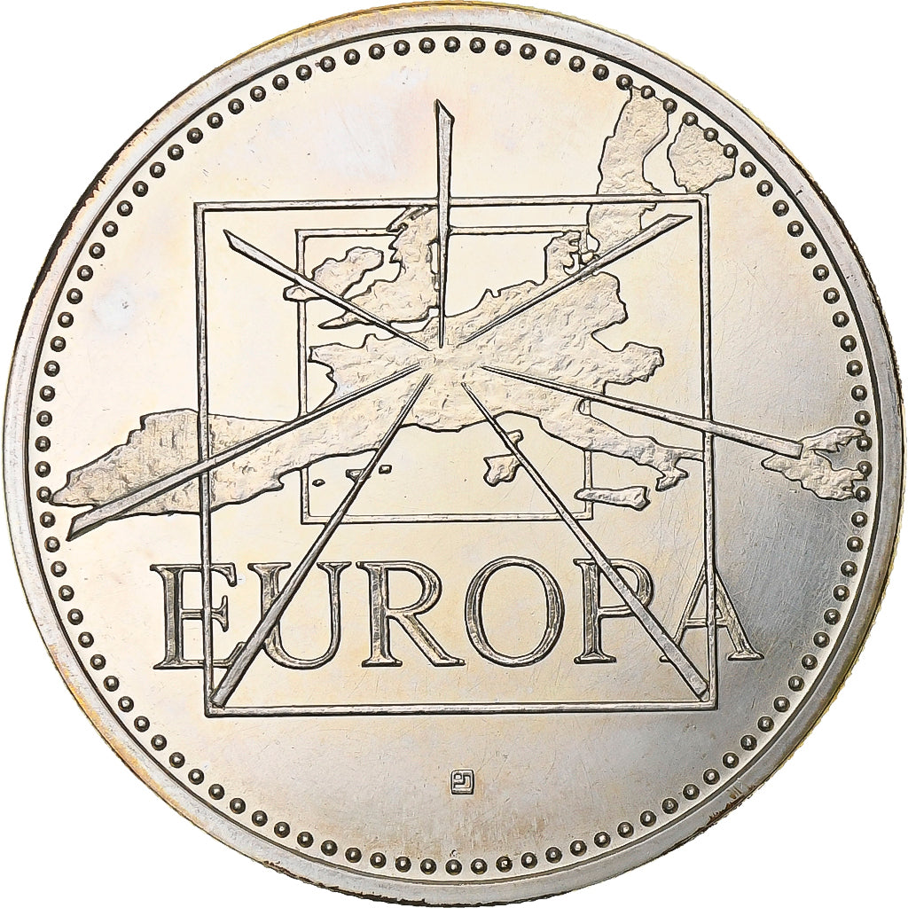 Francia, Ecu, 1995, Argento, Europa, SPL