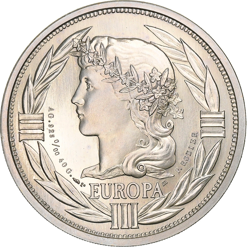 Frankreich, Ecu, 1989, Silber, Europa, UNZ