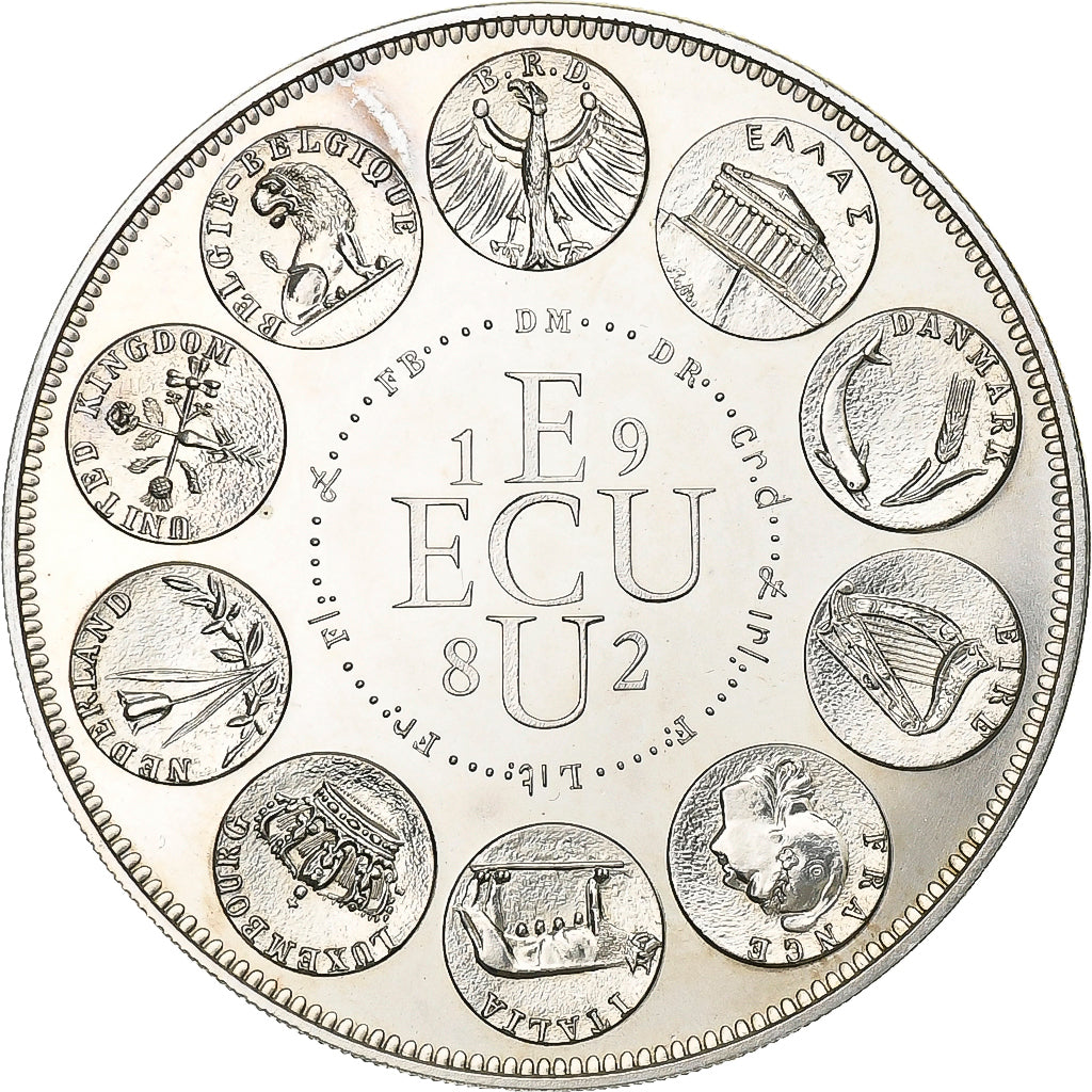 Frankreich, Ecu, 1982, Silber, Europa, UNZ
