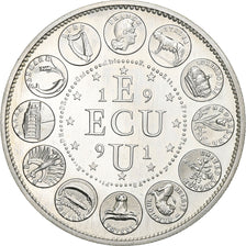 Francia, Ecu, 1991, Argento, Europa, SPL