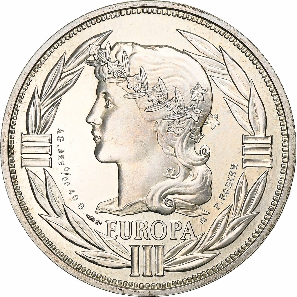 Francia, Ecu, 1988, Argento, Europa, SPL