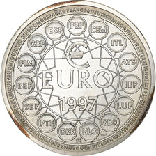 France, Euro, 1997, Silver, Europa, MS(63)