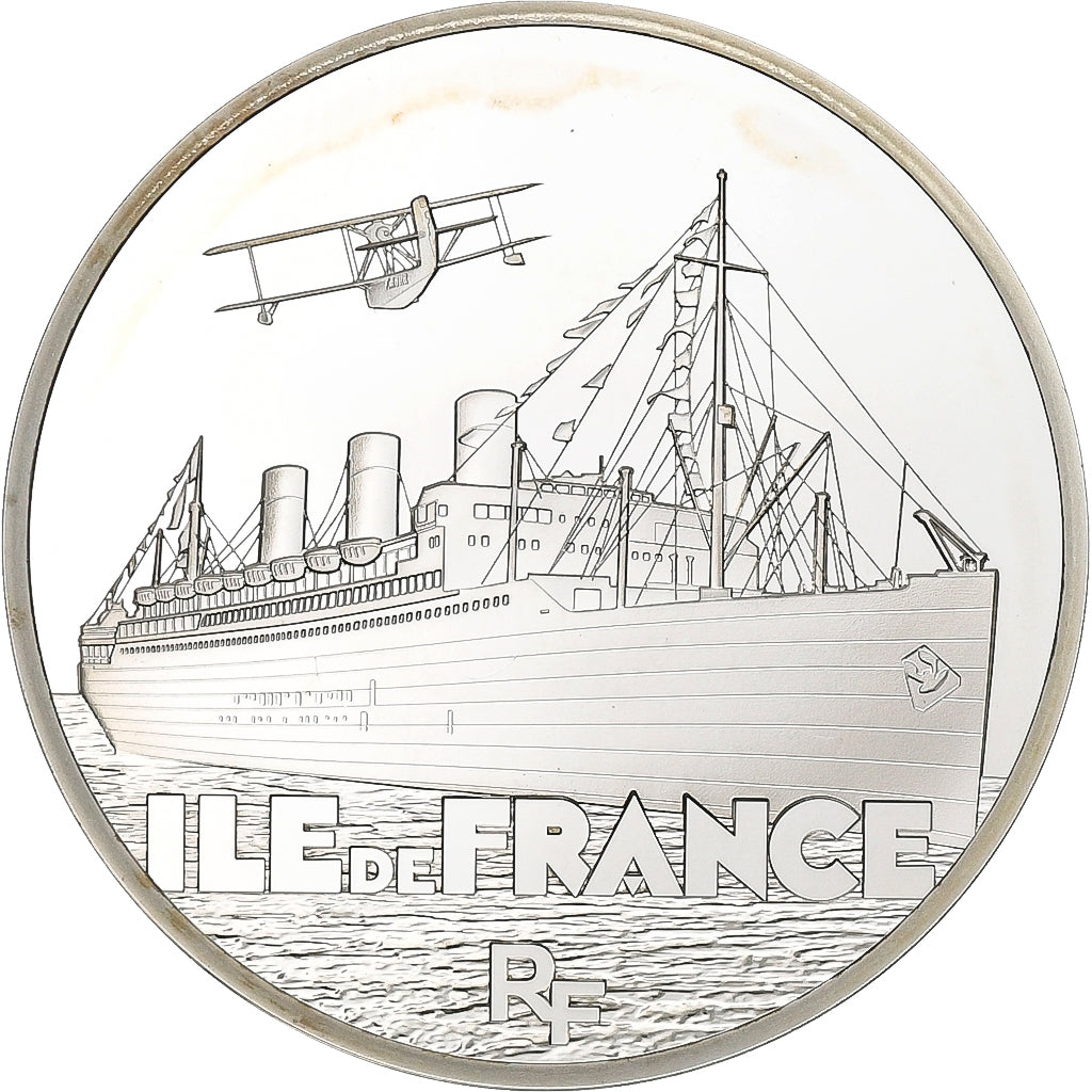 France, 10 Euro, Ile de France, BE, 2016, Paris, Argent, SPL