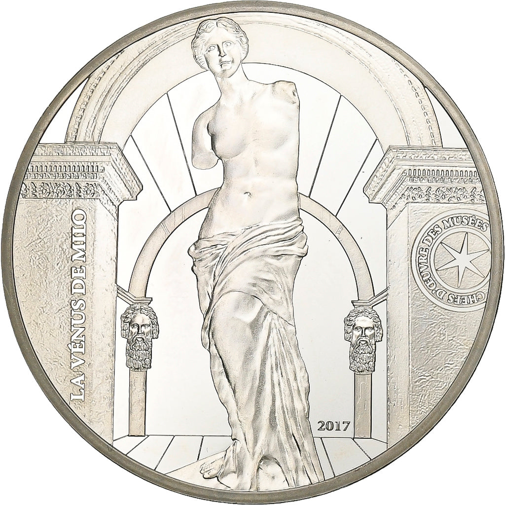 France, 10 Euro, La Vénus De Milo, Proof, 2017, Paris, Silver, MS(63)