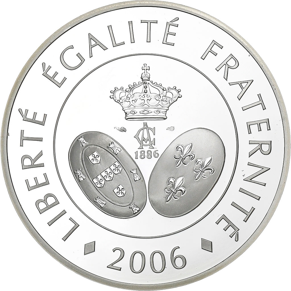 Francia, 1-1/2 Euro, Princesse Amélie Reine du Portugal, 2006, Paris, Plata