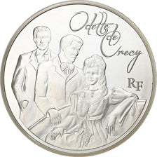 França, 10 Euro, Odette de Crécy, Proof, 2013, Paris, Prata, MS(63)