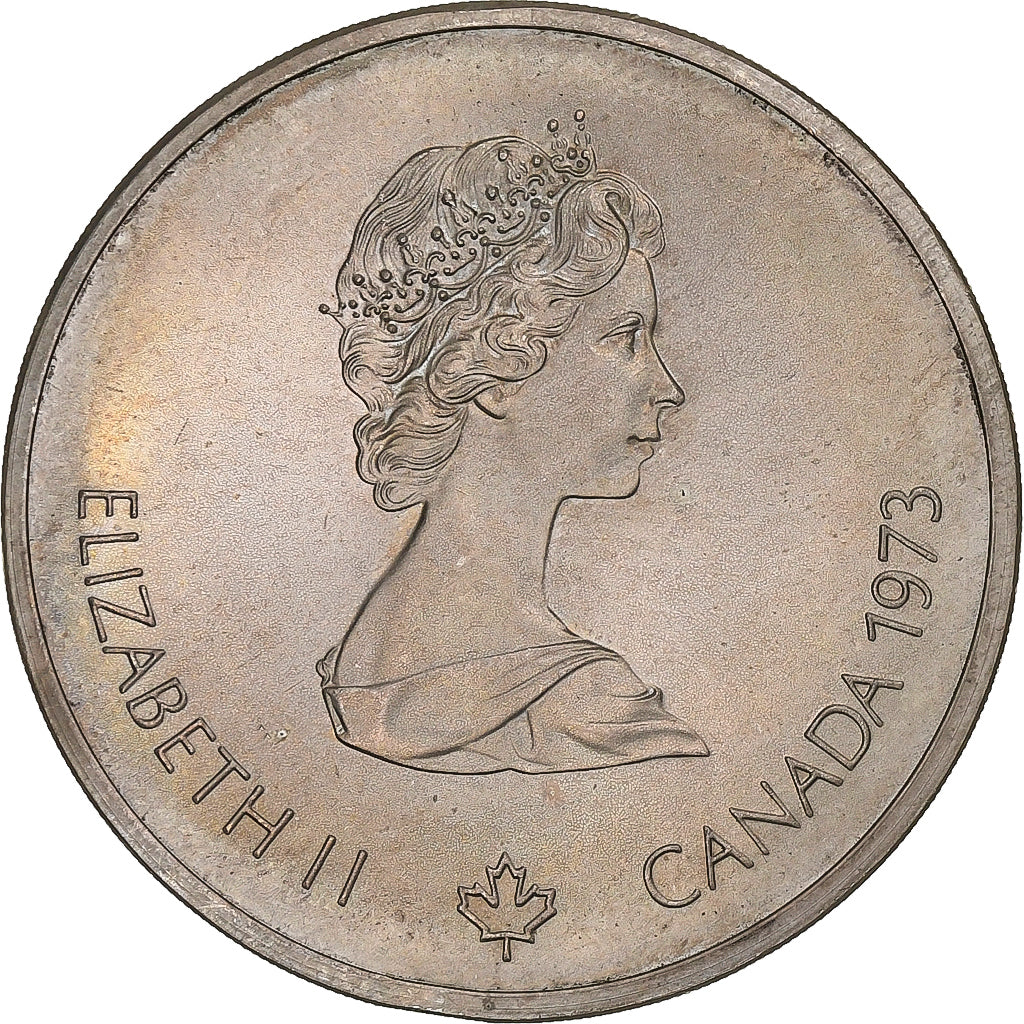 Canada, Elizabeth II, 10 Dollars, 1976 Montreal Olympics, 1973, Royal Canadian