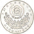 South Korea, 5000 Won, XXIV OLYMPIAD SEOUL 1988, 1987, Seoul, Silver, MS(63)
