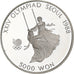 Corée du Sud, 5000 Won, XXIV OLYMPIAD SEOUL 1988, 1987, Seoul, Argent, SPL